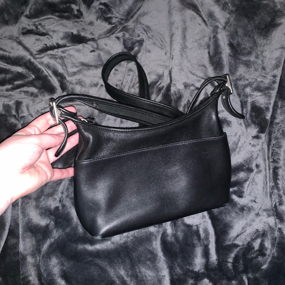 Vintage Coach Legacy Black Crossbody Bag EUC - Picture 3 of 8